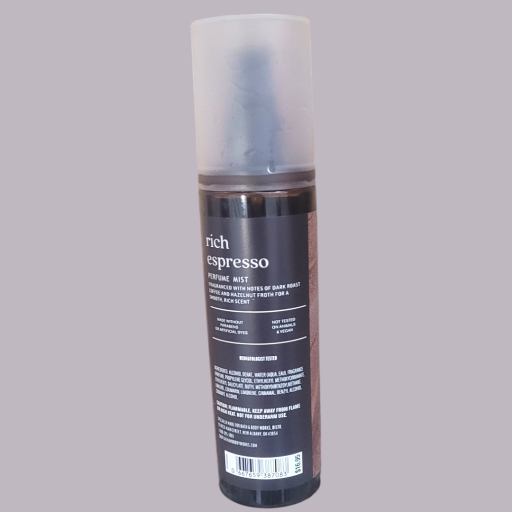 Bath and Body Works "Unisex" Espresso Body Lotion And Perfume Mist Set - Picture 7 of 9